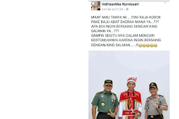 Ngatain Pak Jokowi Kodok, Indrisantika Kurniasari Hina Lambang Negara.