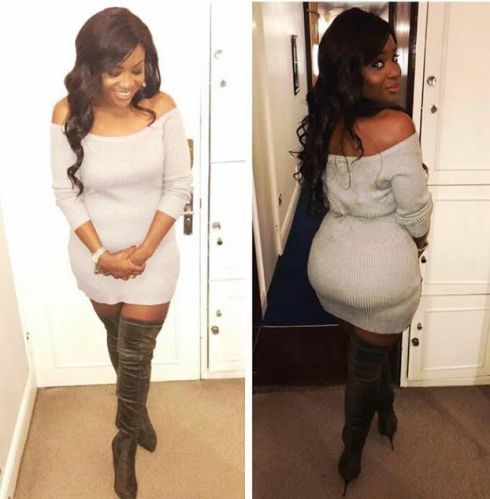 3 Check out this amazing body transformation of a Nigerian lady