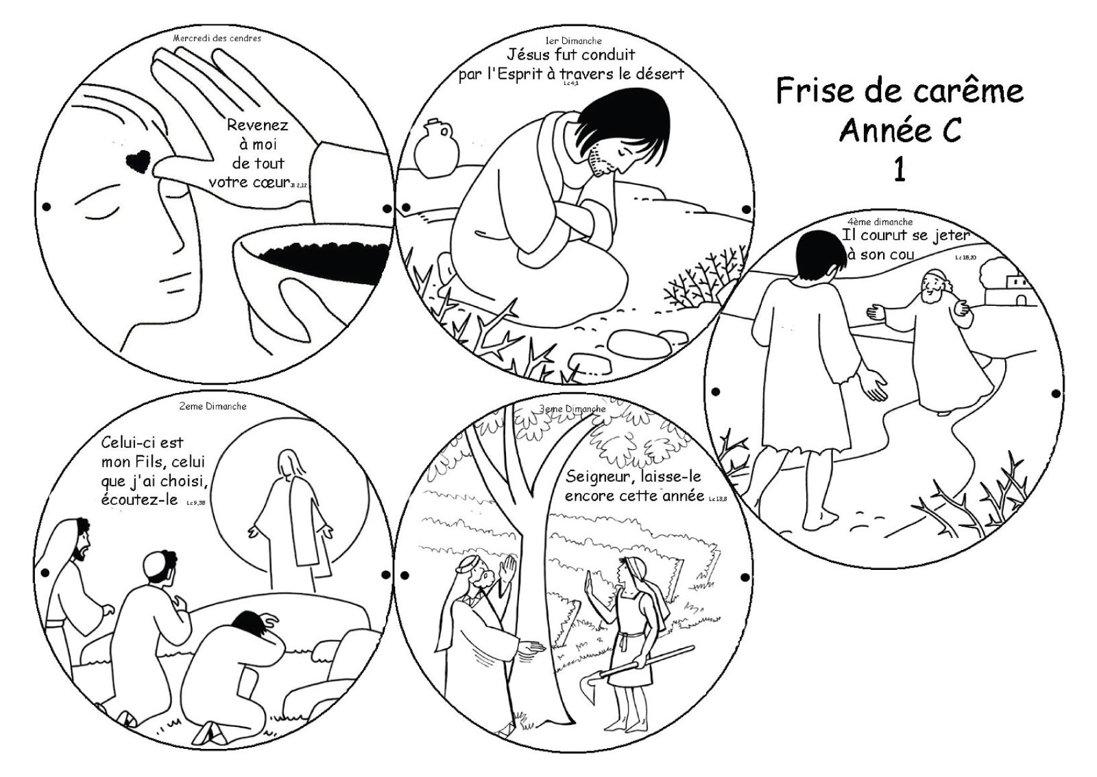 Livrets, activités, jeux, mots cachés sur le Carême