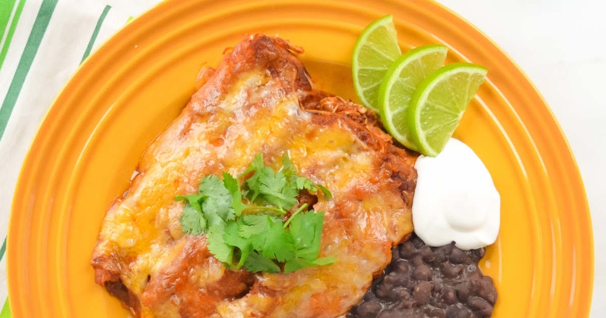 Chicken Enchiladas #SundaySupper - Serena Bakes Simply From Scratch