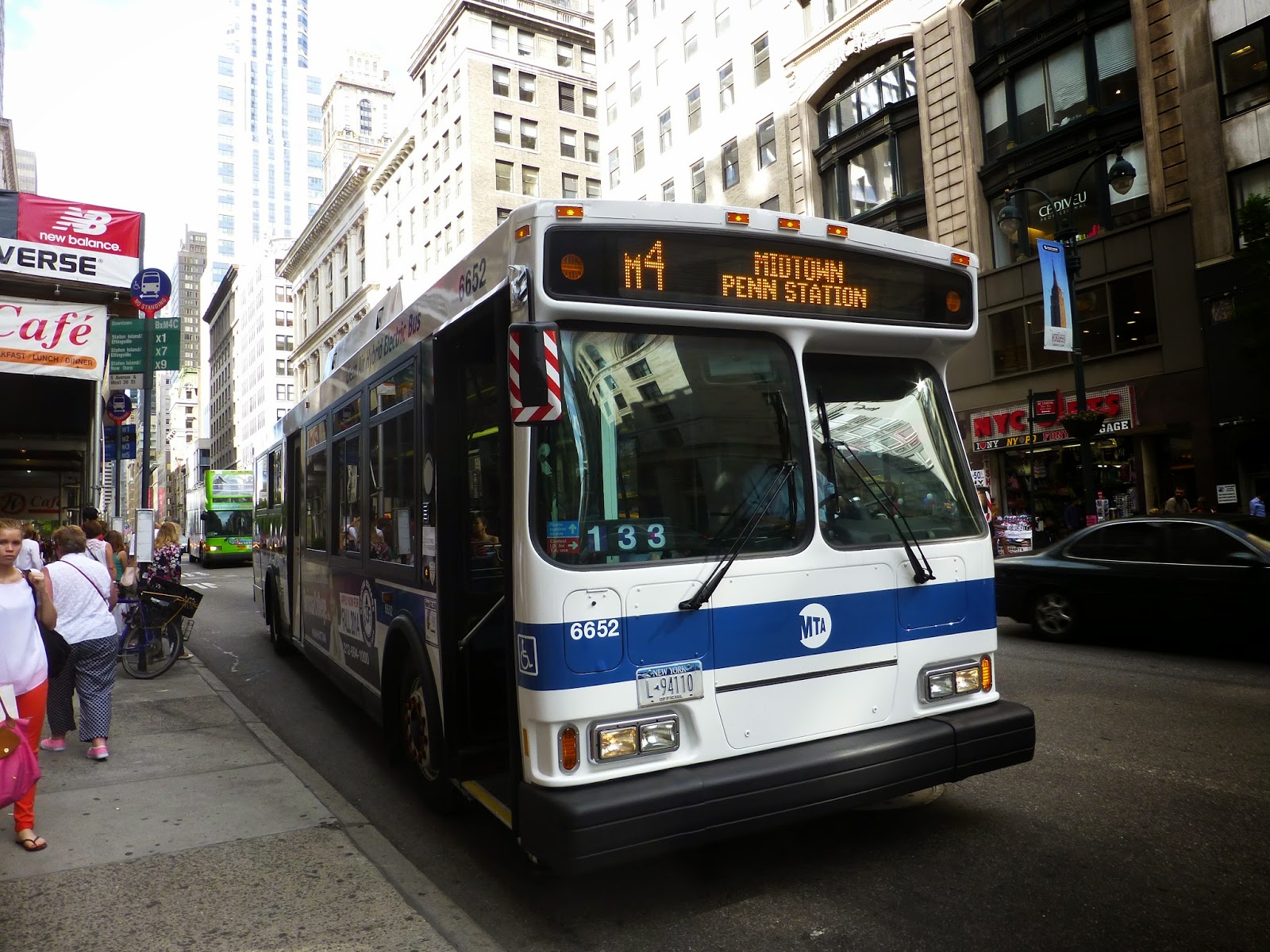 Miles on the MBTA: Service Change: NYC, Part 3 - M4 (Between Washington