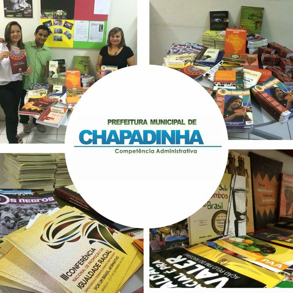 Biblioteca com temática racial de Chapadinha recebe novos livros