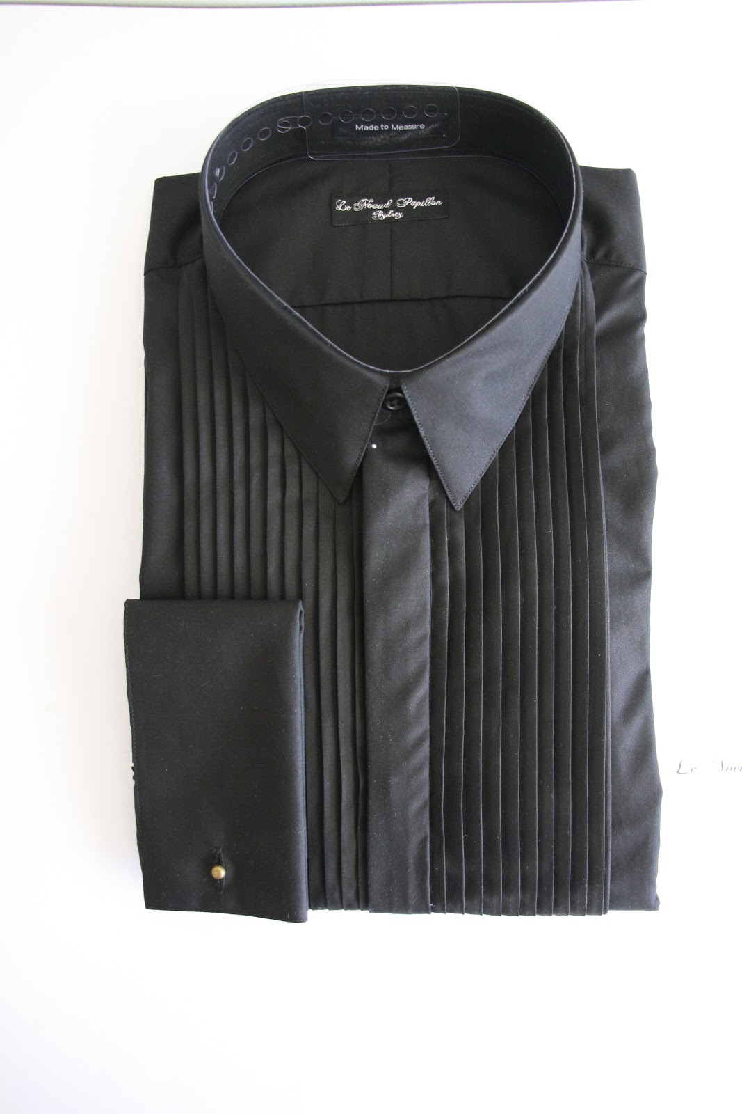Studio Shirts Black Dinner Shirt For Client 12 MOnths Ago