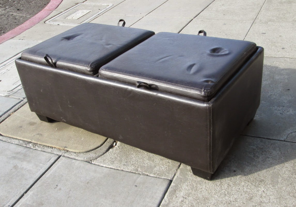 UHURU FURNITURE & COLLECTIBLES SOLD Espresso Ottoman with Storage