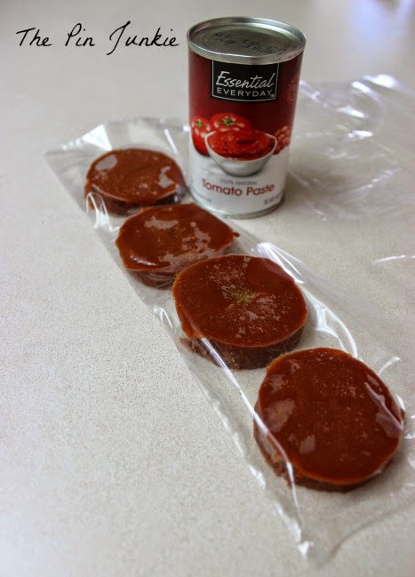 how to store leftover tomato paste
