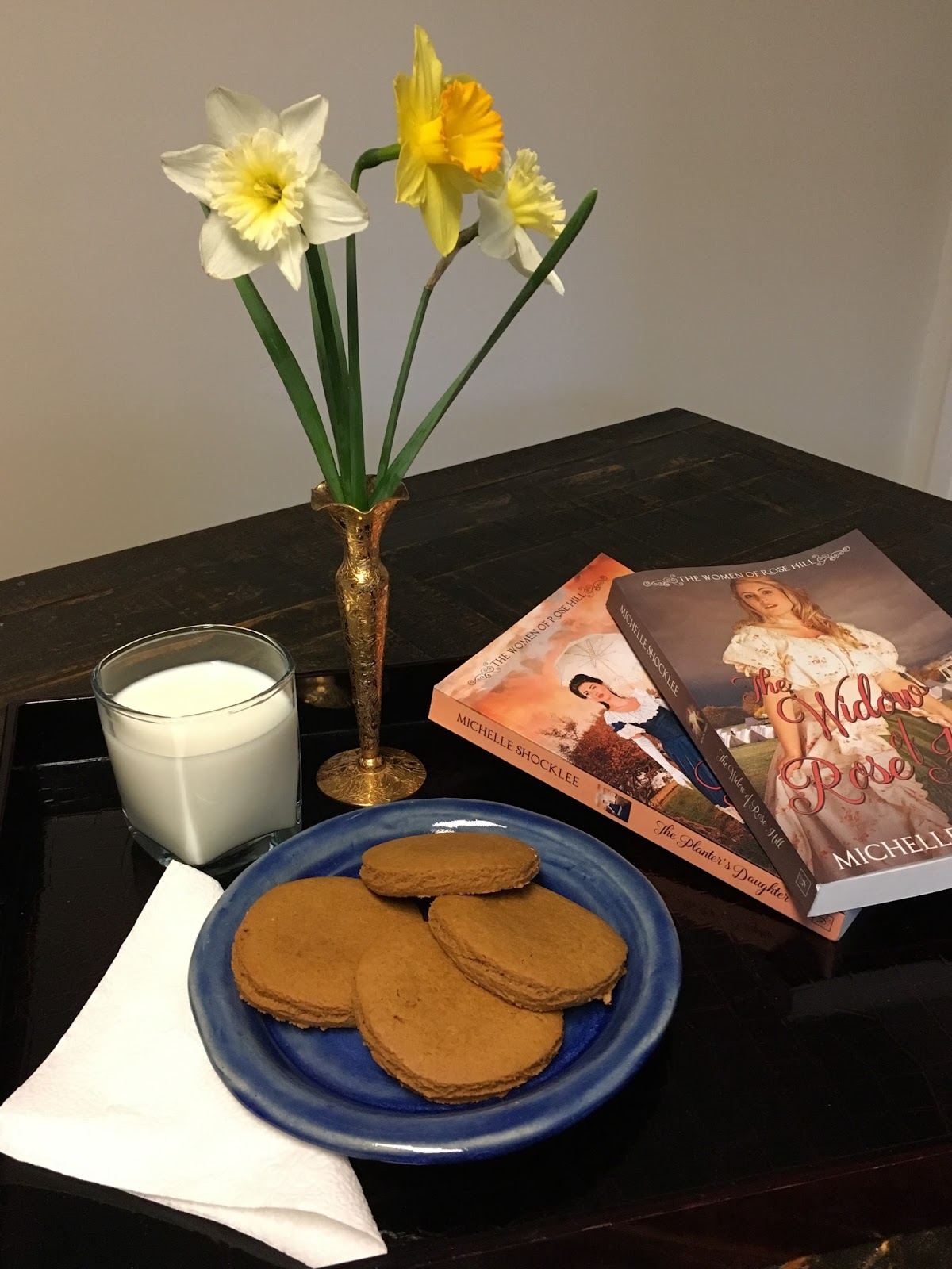 Author Michelle Shocklee Authentic Civil War Molasses Cookies