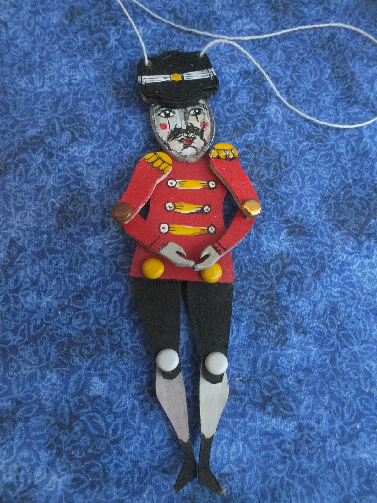 Calico Craft Parts Nutcracker Sleigh and Characters Julie Ann