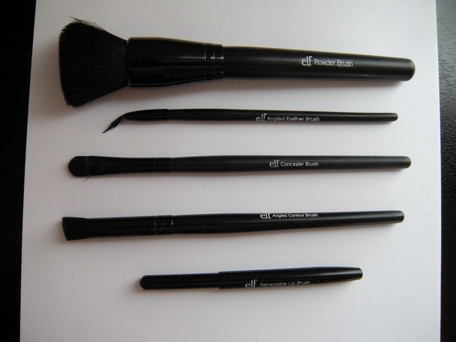 My makeup translation beauty blog ELF brushes I would repurchase