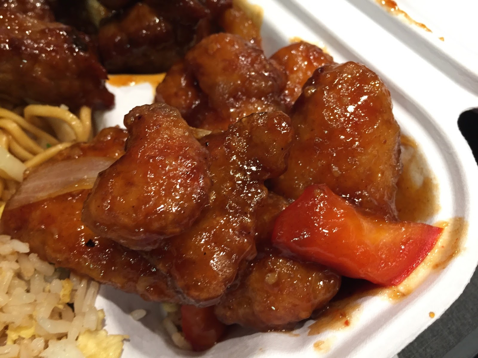 Bigger Plate From Panda Express / パンダエクスプレスのビッガー プレート I'm Made of Sugar! Chihiro's food blog