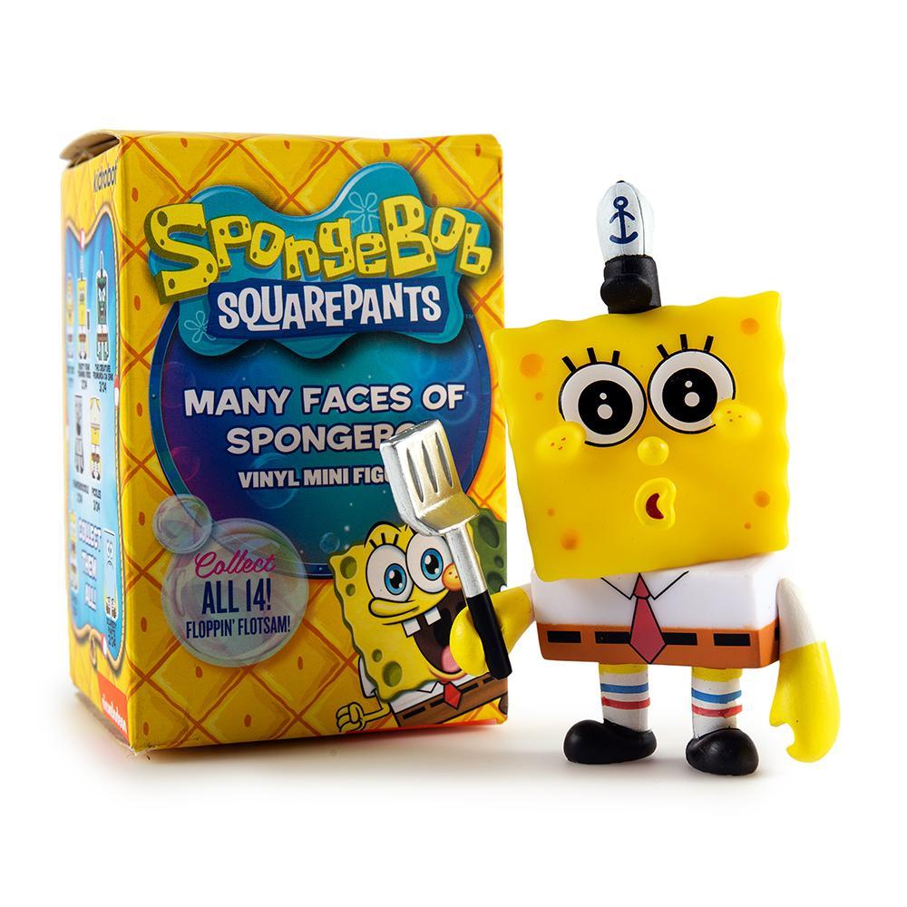 NickALive! Kidrobot Releases 'Many Faces of SpongeBob' Mini Series and