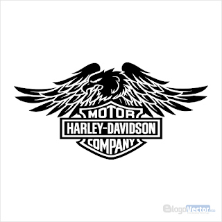 Harley Davidson Eagle Logo vector (.cdr)