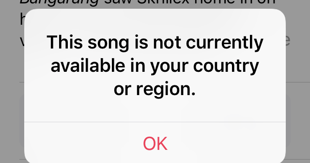 why is itunes telling me a song is not currently available why is itunes telling me a song is not currently available