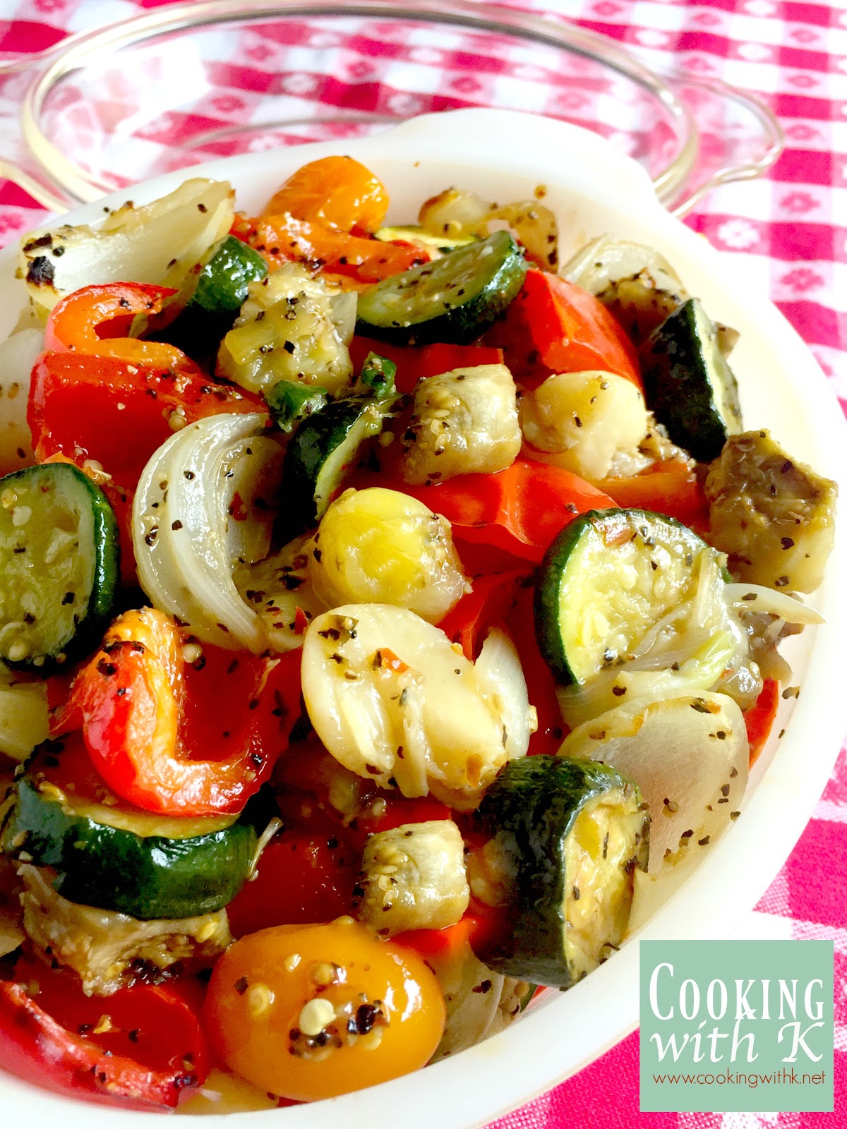 Roasted Ratatouille Vegetables Recipe