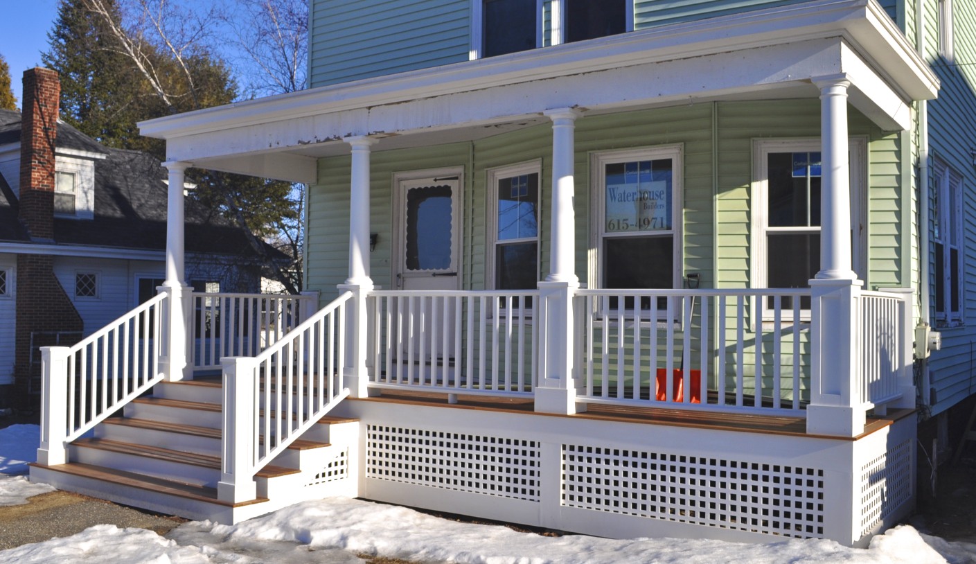 SoPo Cottage Porch Renovation Before and After