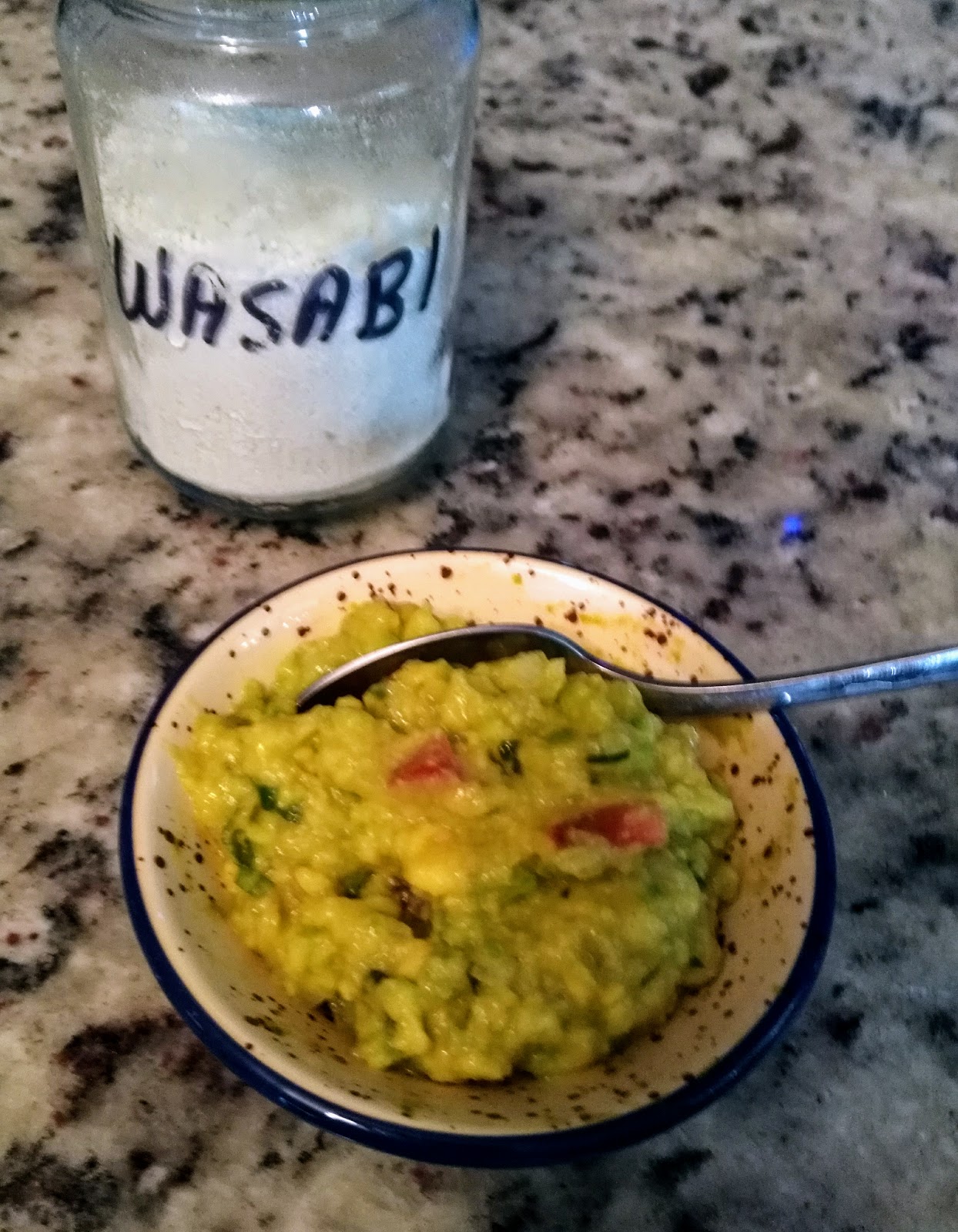 Mi Chunche en la Cocina Wasabi Guacamole