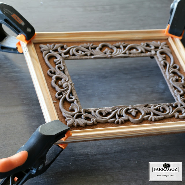 FARRAGOZ How to paint a new plastic frame to look like an authentic