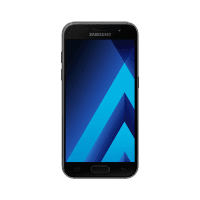 Samsung Galaxy A3 2017 - Hitam Depan