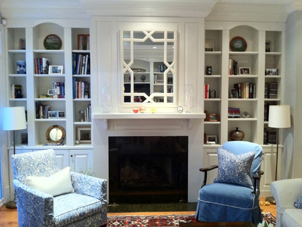 Living Room and Dining Room Designed by Meg Caswell