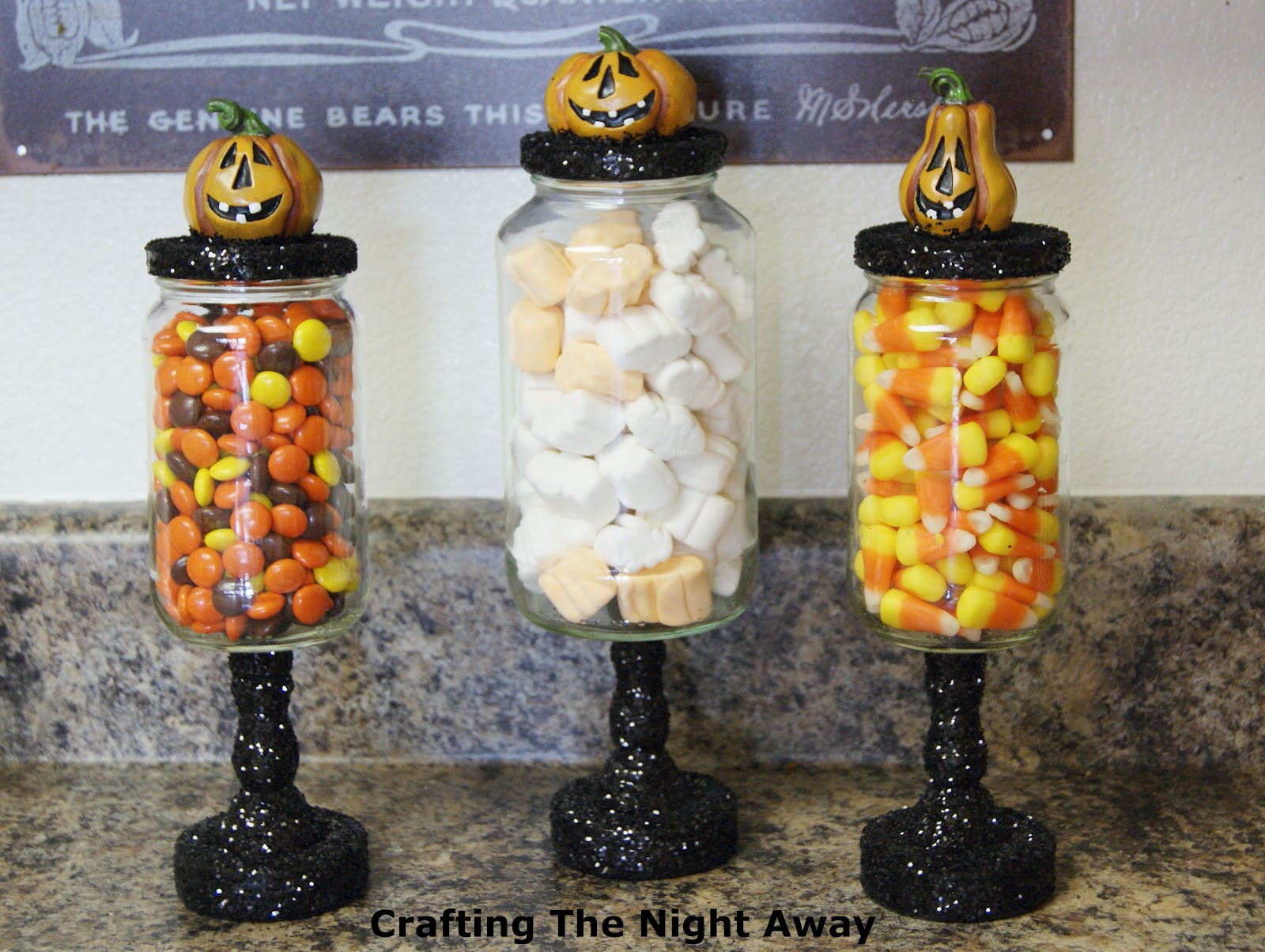 Crafting The Night Away: DIY Halloween Apothecary Jars