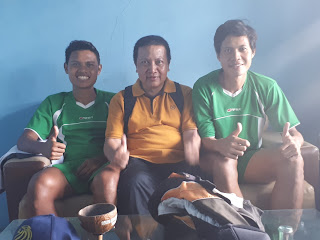 Bersama pemain Nasional