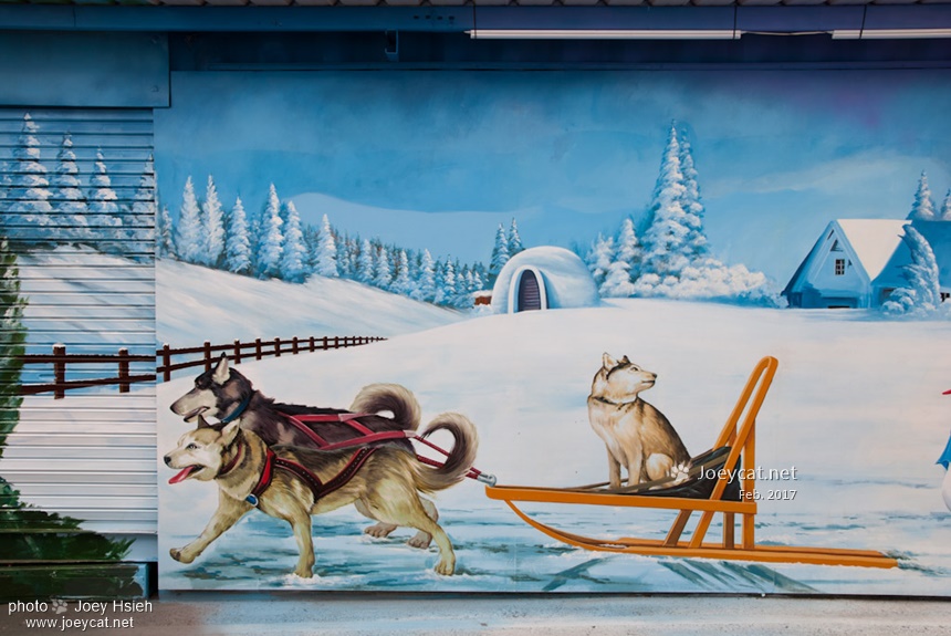 彰化 彩繪社區 忠權社區 北極宮 彩繪牆