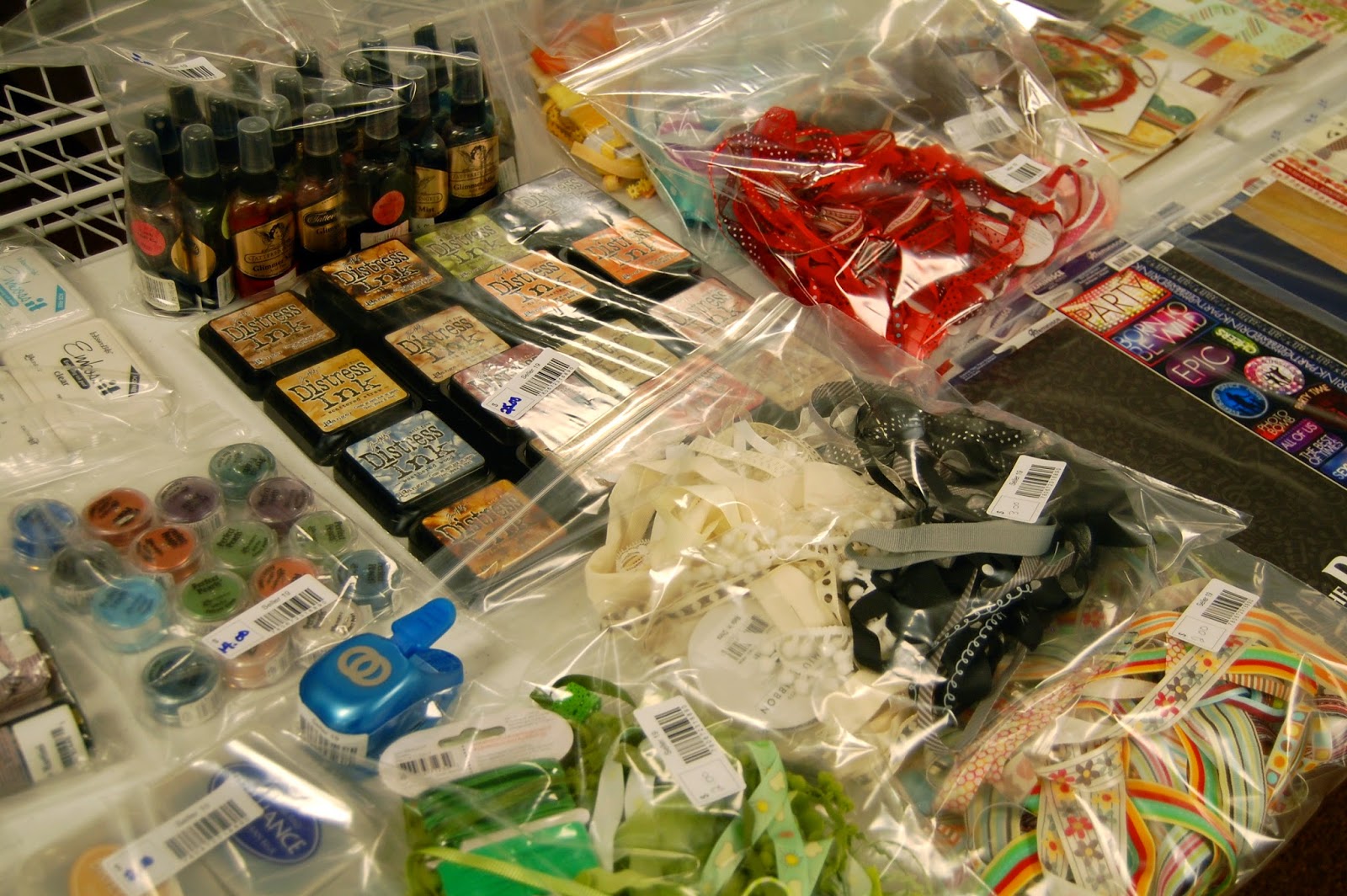 SCRAPBOOK GENERATION customer garage sale underway today and saturday!