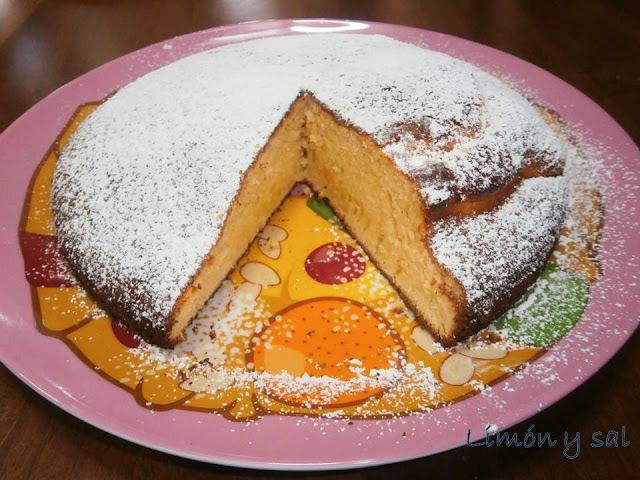 Bizcocho De Leche Condensada Y Limón
