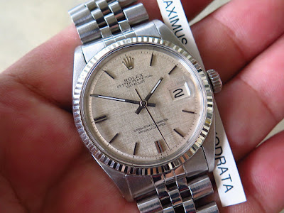 rolex 1601 linen dial