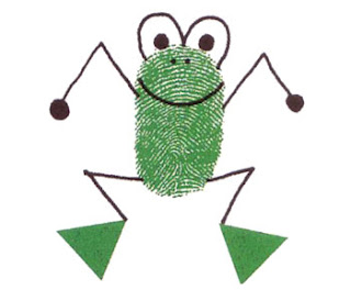 ماما رهيبة الرسم بالبصمة