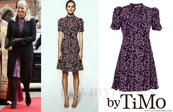 Crown Princess Mette-Marit wore by TiMo Lilly Dress