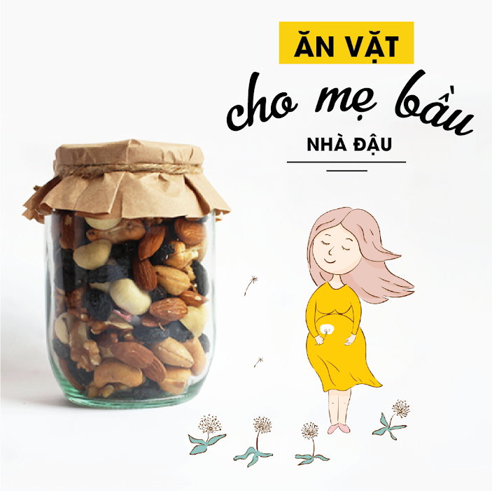 Bí kíp chọn đồ ăn vặt giàu dinh dưỡng cho Mẹ Bầu 2 tháng Bí kíp chọn đồ ăn vặt giàu dinh dưỡng cho Mẹ Bầu 2 tháng