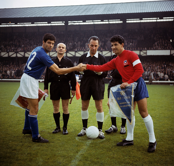Italia y Chile en Copa del Mundo Inglaterra 1966, 13 de julio