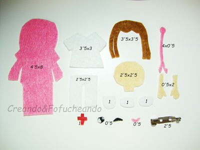 piezas-y-medidas-broche-de-enfermera-en-fieltro-paso-a-paso