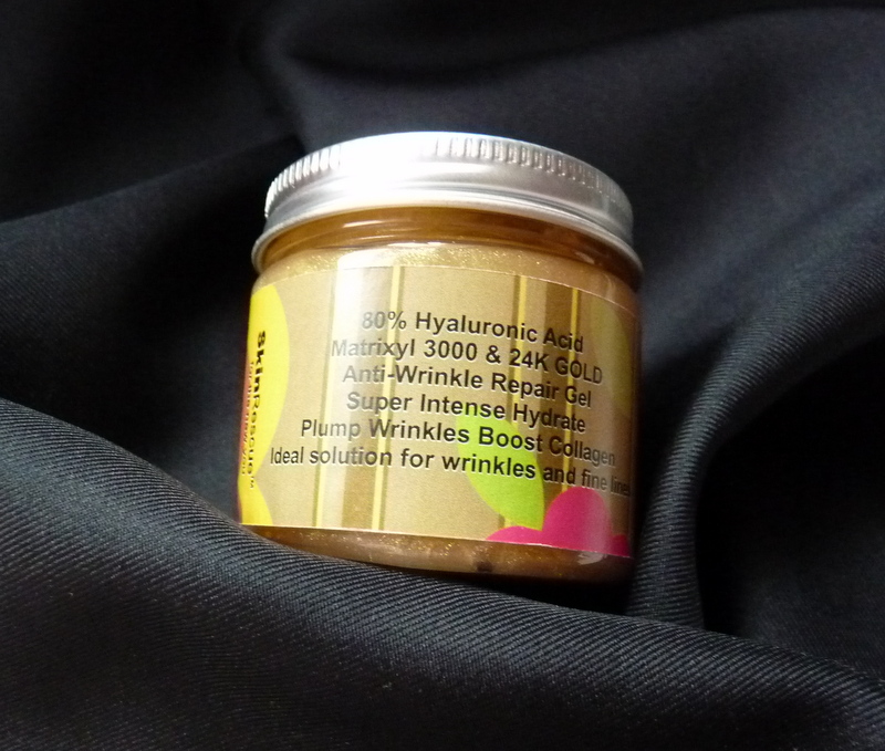 SkinRescue Żelowe serum przeciwzmarszczkowe z Matrixylem 3000, peptydami i 24k Złotem