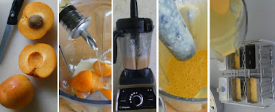 Zubereitung Aprikosen-Joghurt-Stieleis