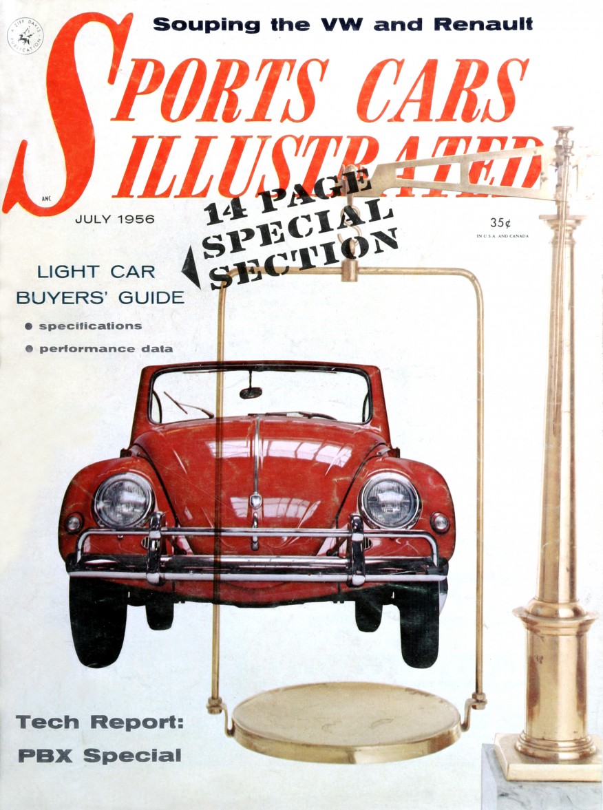 54 Beautiful and Amazing "Sports Cars Illustrated" Covers of the 1950s