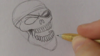 draw skull