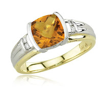 citrine rings