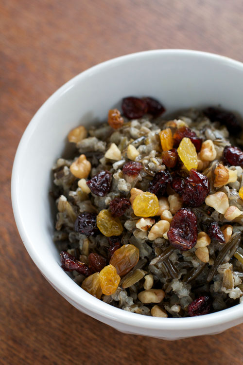 A Less Processed Life What's For Breakfast Wild Rice Porridge