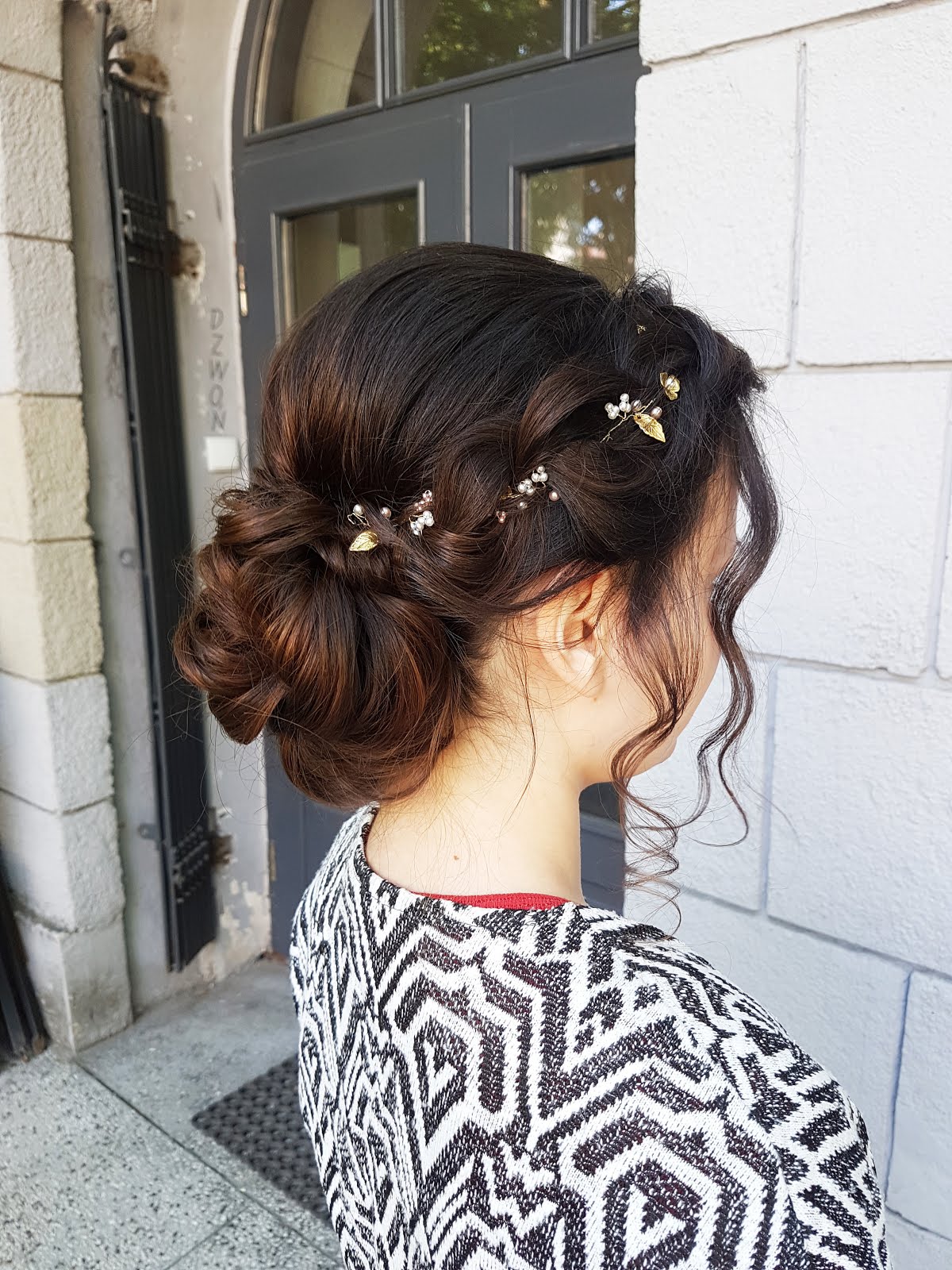 fryzura ślubna Aldona Oleksy 