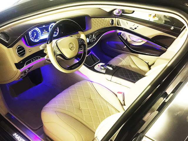 Nội thất Mercedes Maybach S600 Toàn bộ nội thất Mercedes Maybach S600 làm từ những chất liệu cao cấp