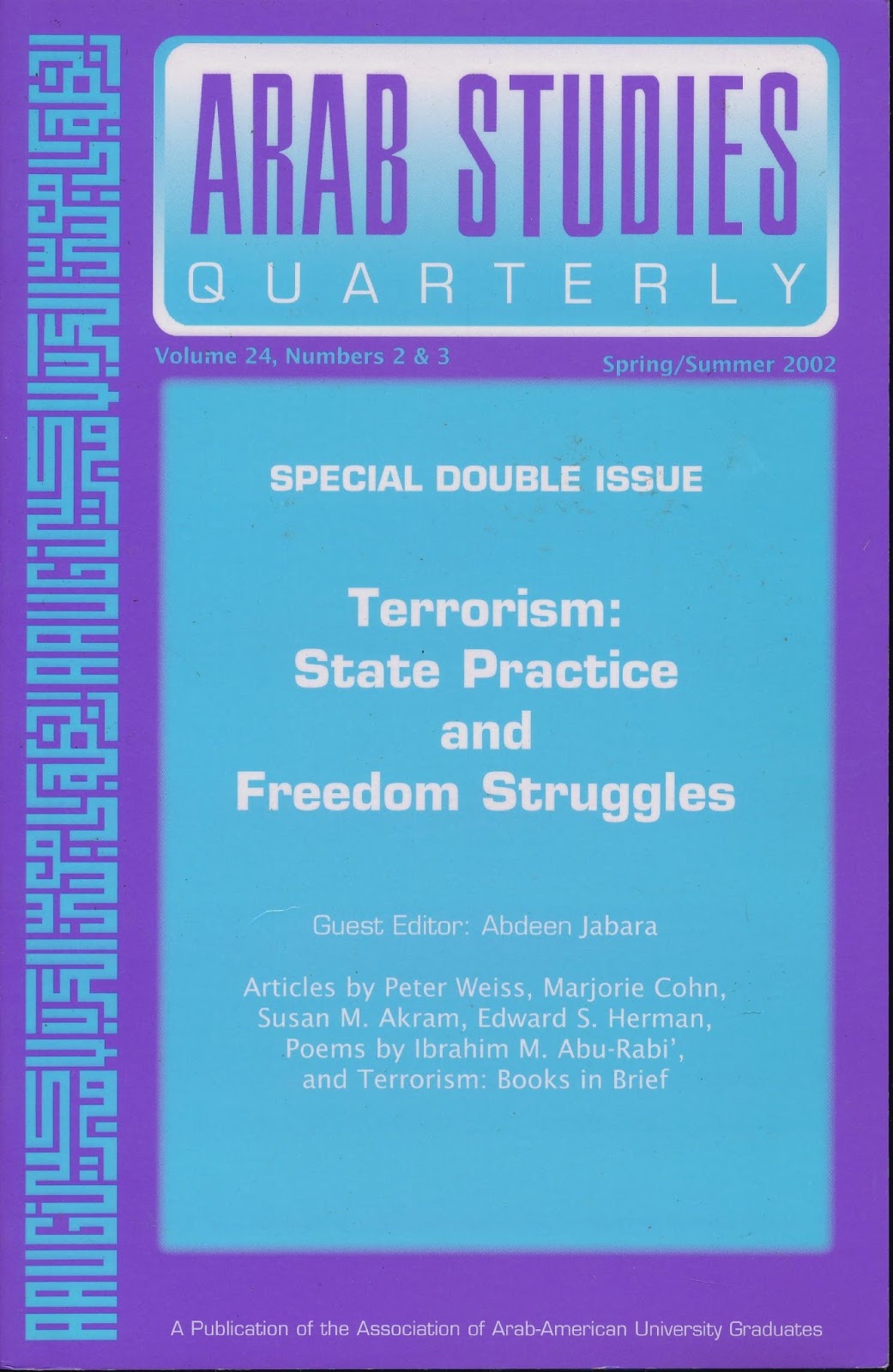 ASQ Arab Studies Quarterly