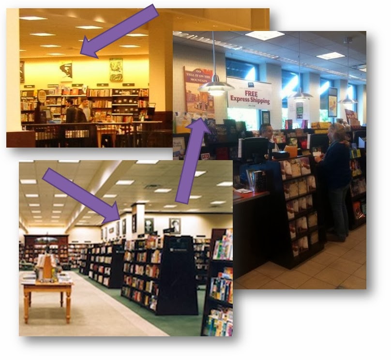 Barnes and Noble Book Cover Posters on Canvas