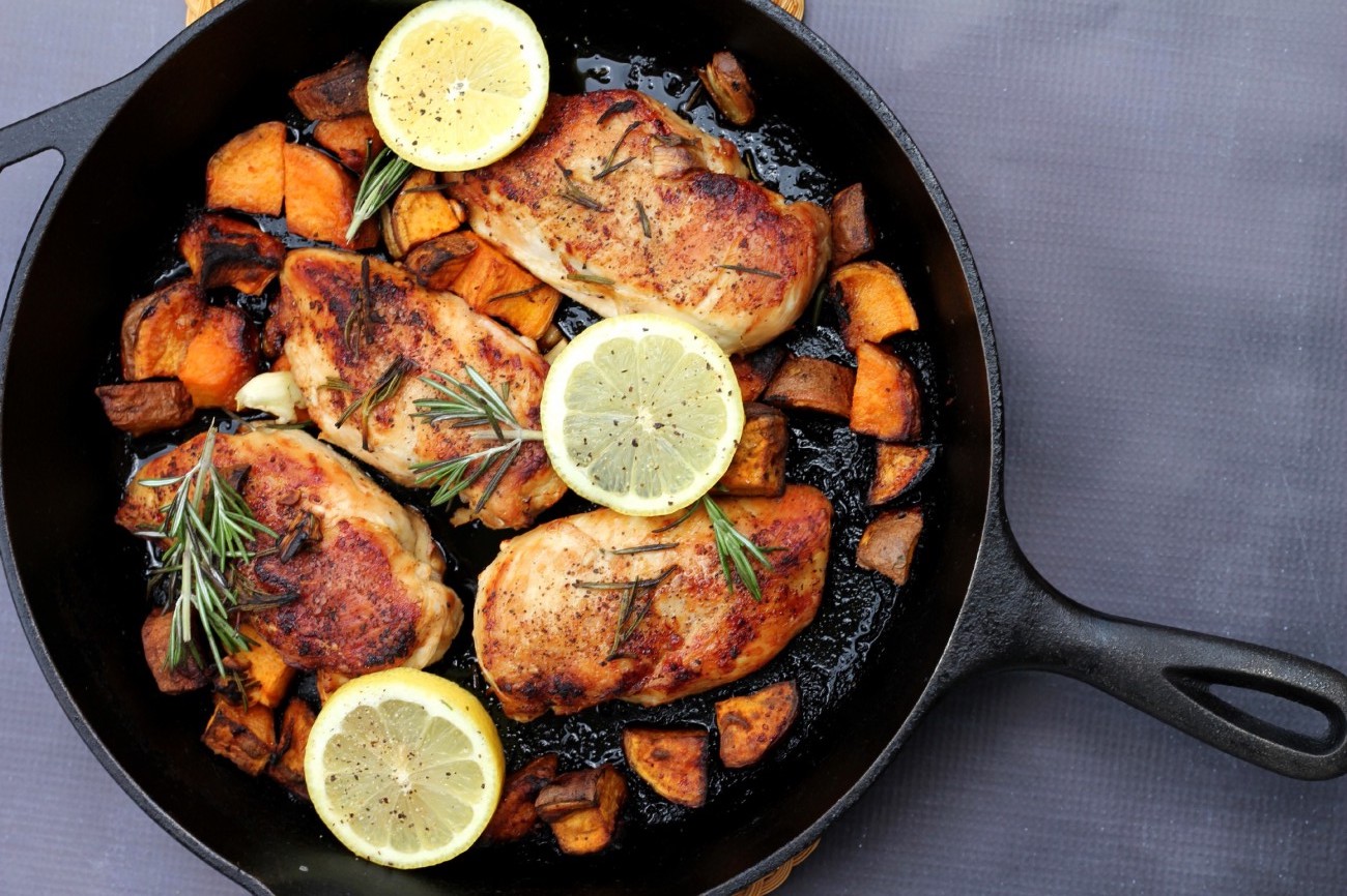 Whole 30 Day 5 Lemon Rosemary Chicken