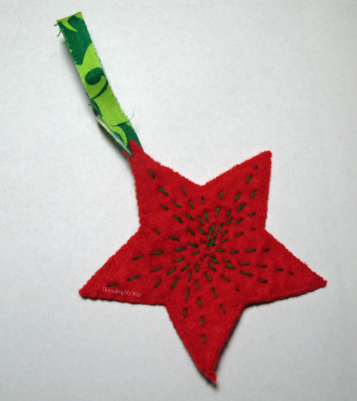 how to make a felt star and snowflake ornament — Sum of their Stories Craft  Blog