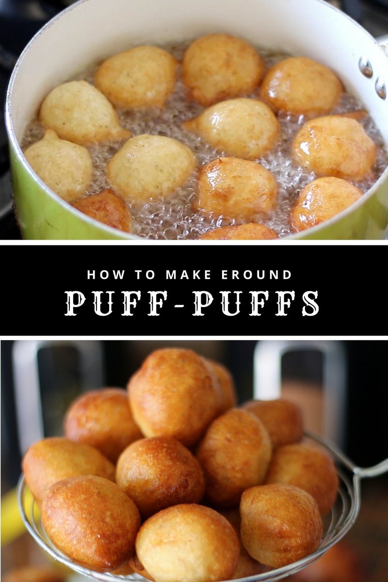 HOW TO MAKE ROUND PUFFPUFF WITHOUT USING YOUR HANDS SISIYEMMIE
