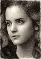 hermione granger potter harry drawing pencil paper fry andrew