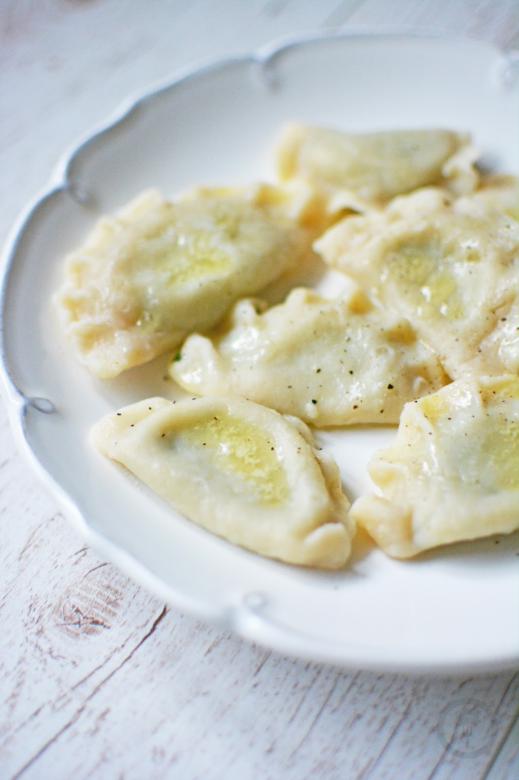 pierogi ze szpinakiem i ricottą