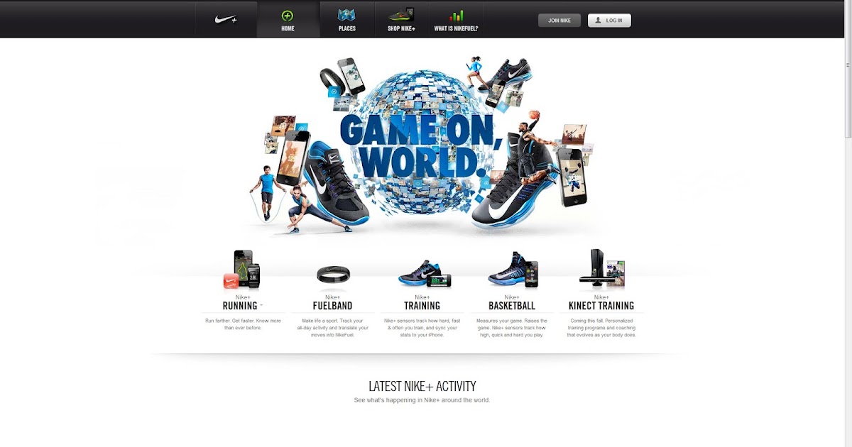 go to the nike website