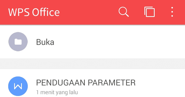 Cara Membuka File MS Office di Android dengan WPS Office